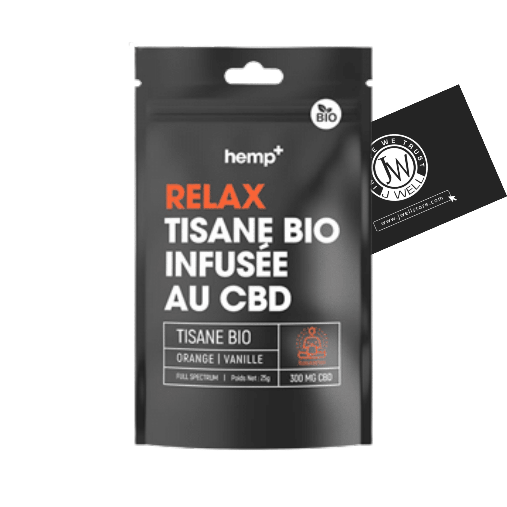 Tisane BIO CBD Relaxation Hemp+ - J WELL